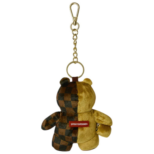 Sprayground Μπρελόκ Sip Gold Drip Bear Keychain